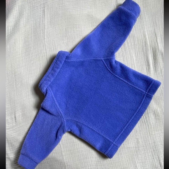 Purple Fleece Columbia Infant Jacket 3-6 Months - Picture 8 of 8